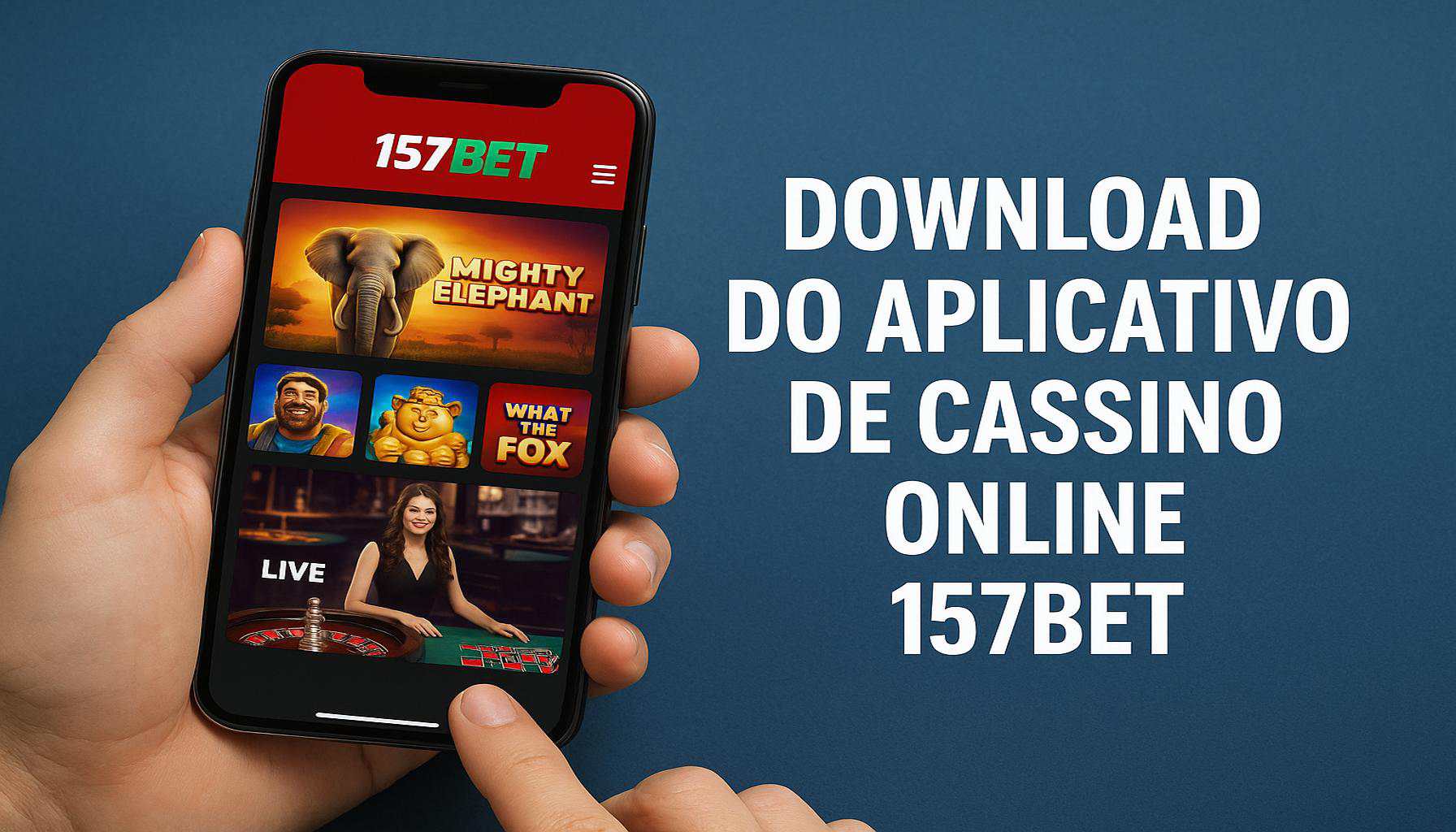 Baixar o 157BET Cassino App
