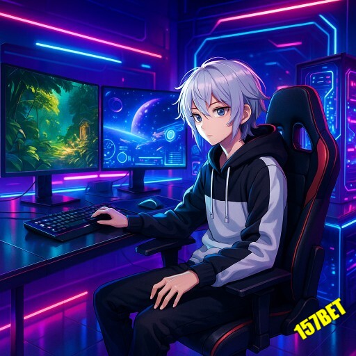 Imagem promocional da 157BET mostrando a plataforma e suas vantagens