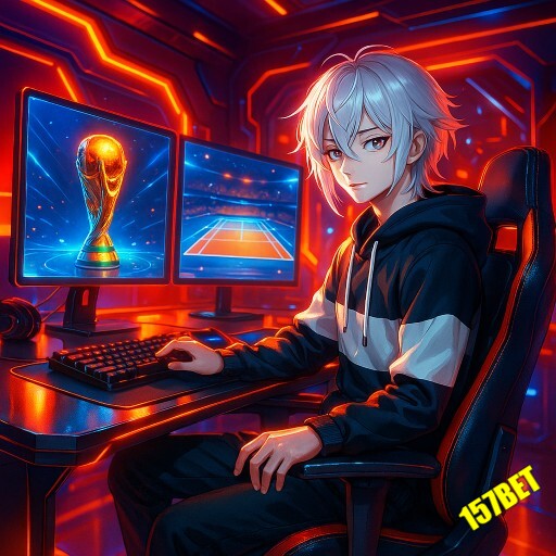 Imagem promocional da 157BET mostrando a plataforma e suas vantagens