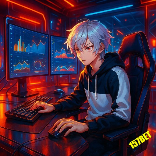 Imagem promocional da 157BET mostrando a plataforma e suas vantagens