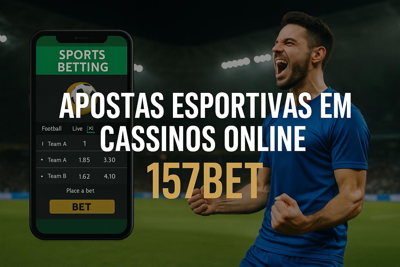 Aposte em apostas esportivas no cassino online 157BET