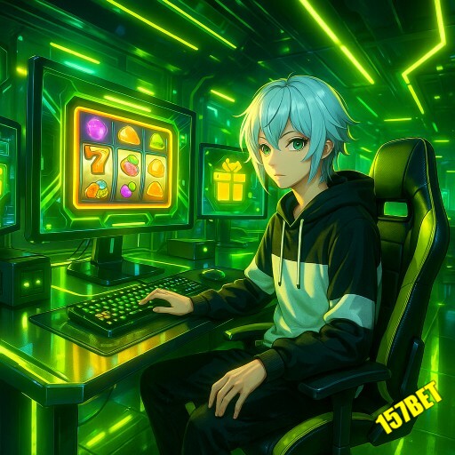 Imagem promocional da 157BET mostrando a plataforma e suas vantagens