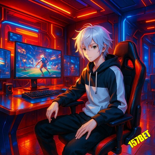 Imagem promocional da 157BET mostrando a plataforma e suas vantagens